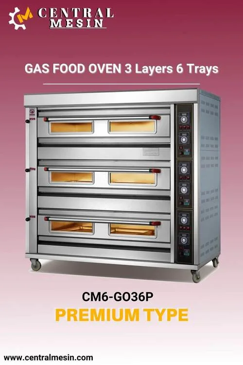 Mesin Pemanggang CM6-GO36P
