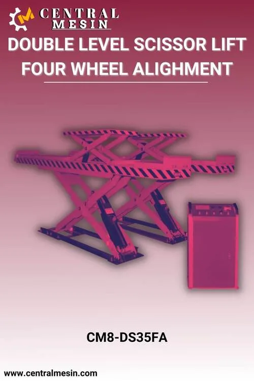 Double Scissor Lift Fourwheel CM8-DS35FA