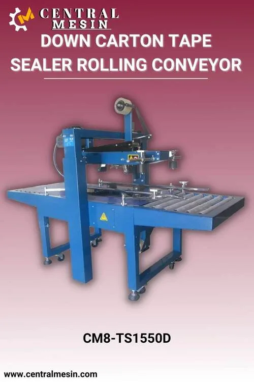 Tape Sealer Rolling Conveyor CM8-TS1550D