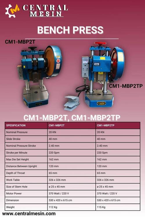 Spec CM1-MBP2T , CM1-MBP2TP
