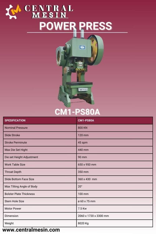 Spec CM1-PS80A